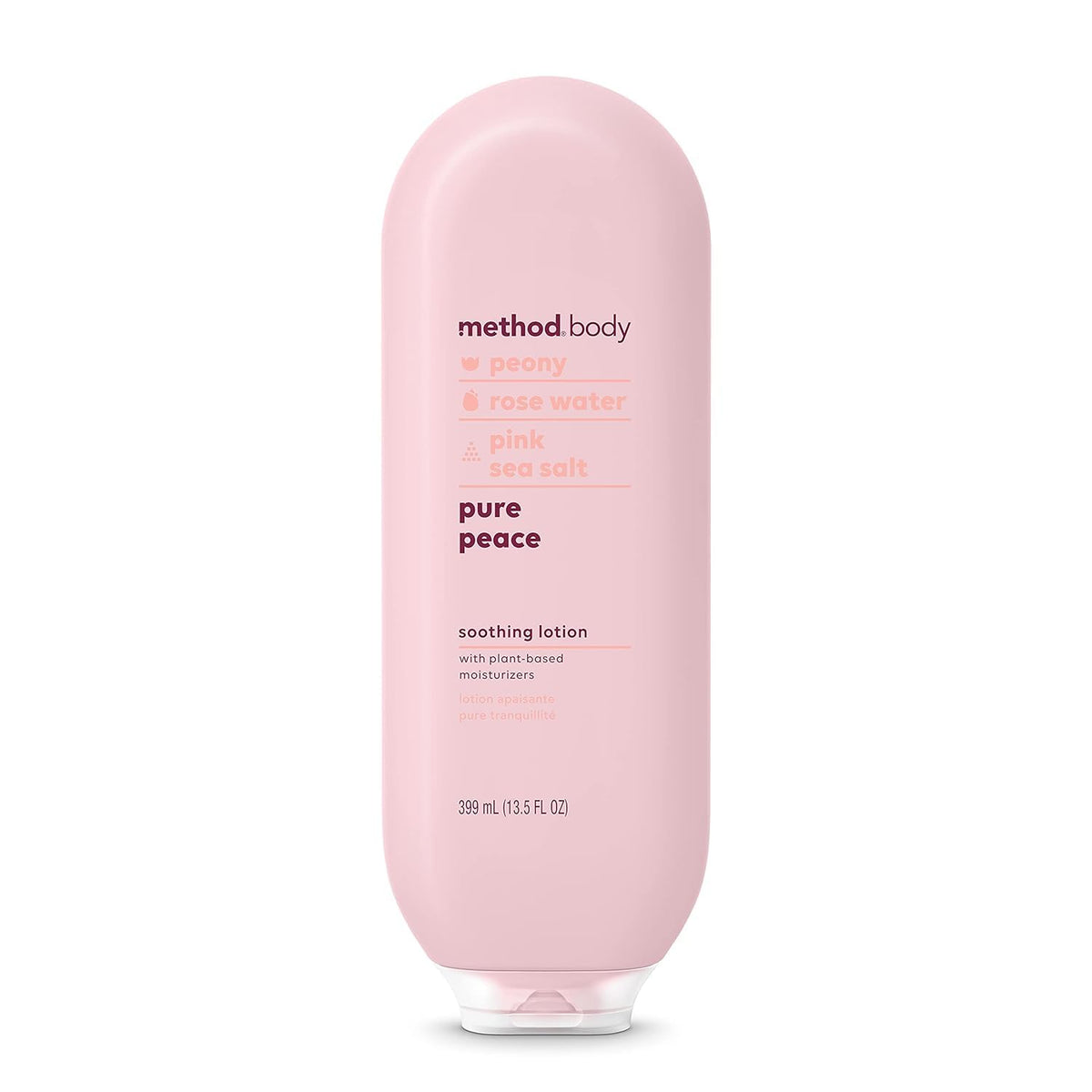 Method Daily Lotion Pure Peace – 24-Hour Plant-Based Hydration (6 x 13.5 oz)