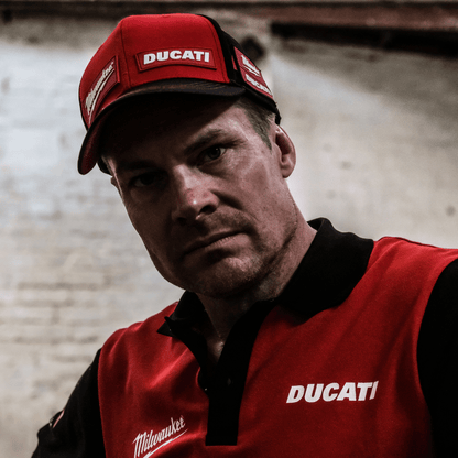 Milwaukee Tools ® x DUCATI ® Team-Wear Trucker Hat