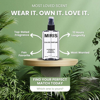 MIRIS No. 47351 Tygar le Gemme-Inspired Eau de Parfum for Men • 100 ml