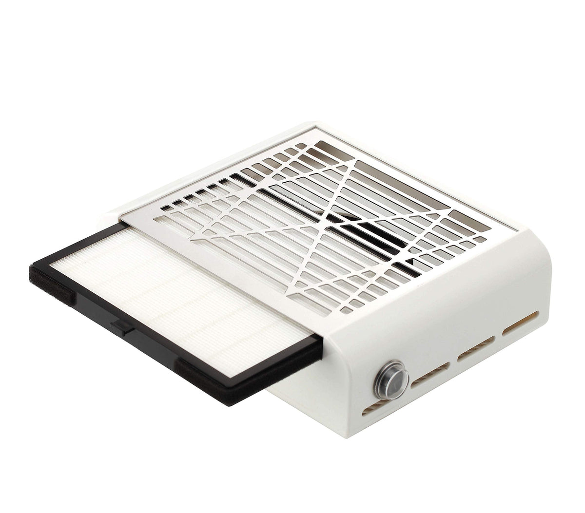 Miss Sweet Electric Nail Dust Collector for Manicure (Sweet White) – Clean Air on Your Desk