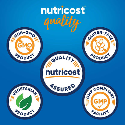 Nutricost Hyaluronic Acid 100mg Capsules – 120 Vegetarian Capsules per Bottle, Gluten Free & Non-GMO (2-pack)