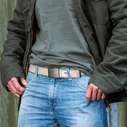 Green Canvas Utility Belt
