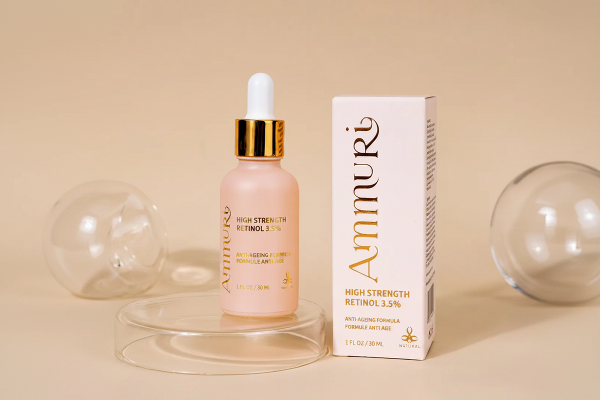 Retinol 3.5% Face Serum for Smoother-Looking Skin | Ammuri Beauty