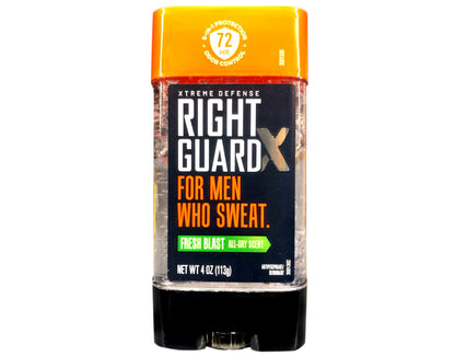 Right Guard Xtreme Defense Gel Fresh Blast Scent – 4 oz Each, 4-Pack