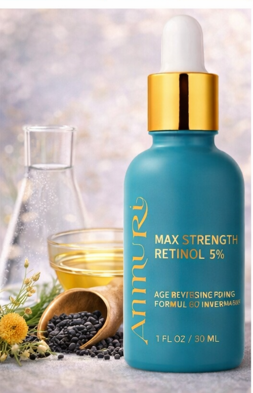 Retinol MAX 5% High Strength Anti-Ageing Serum (30ml) | Ammuri