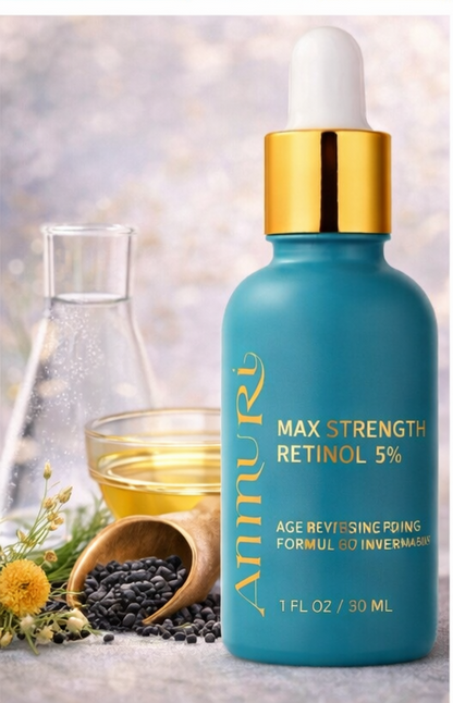 Retinol MAX 5% High Strength Anti-Ageing Serum (30ml) | Ammuri