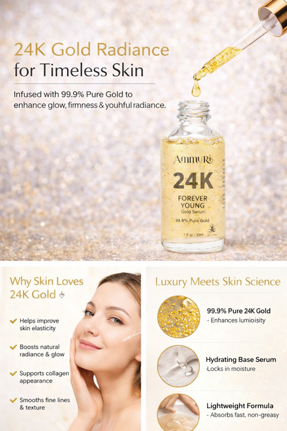 24K Gold Face Serum | Ammuri