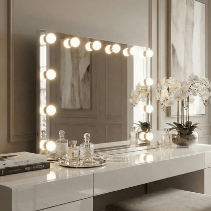 Scarlett Large Hollywood Mirror 100x70cm