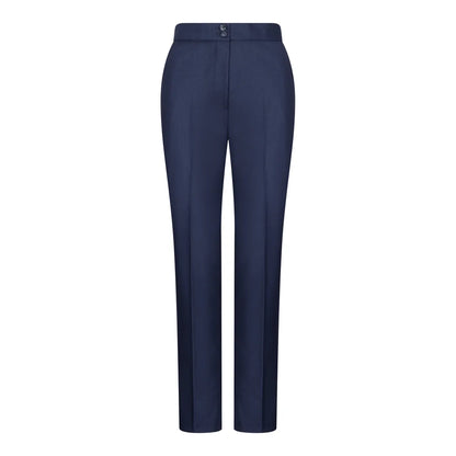 TPW-14 - Women's 3 Piece Plain Navy Blue Suit