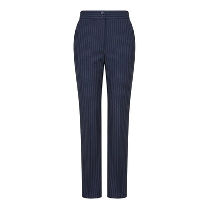 TPW-37 - Women's 3 Piece Navy Blue Pinstripe Suit