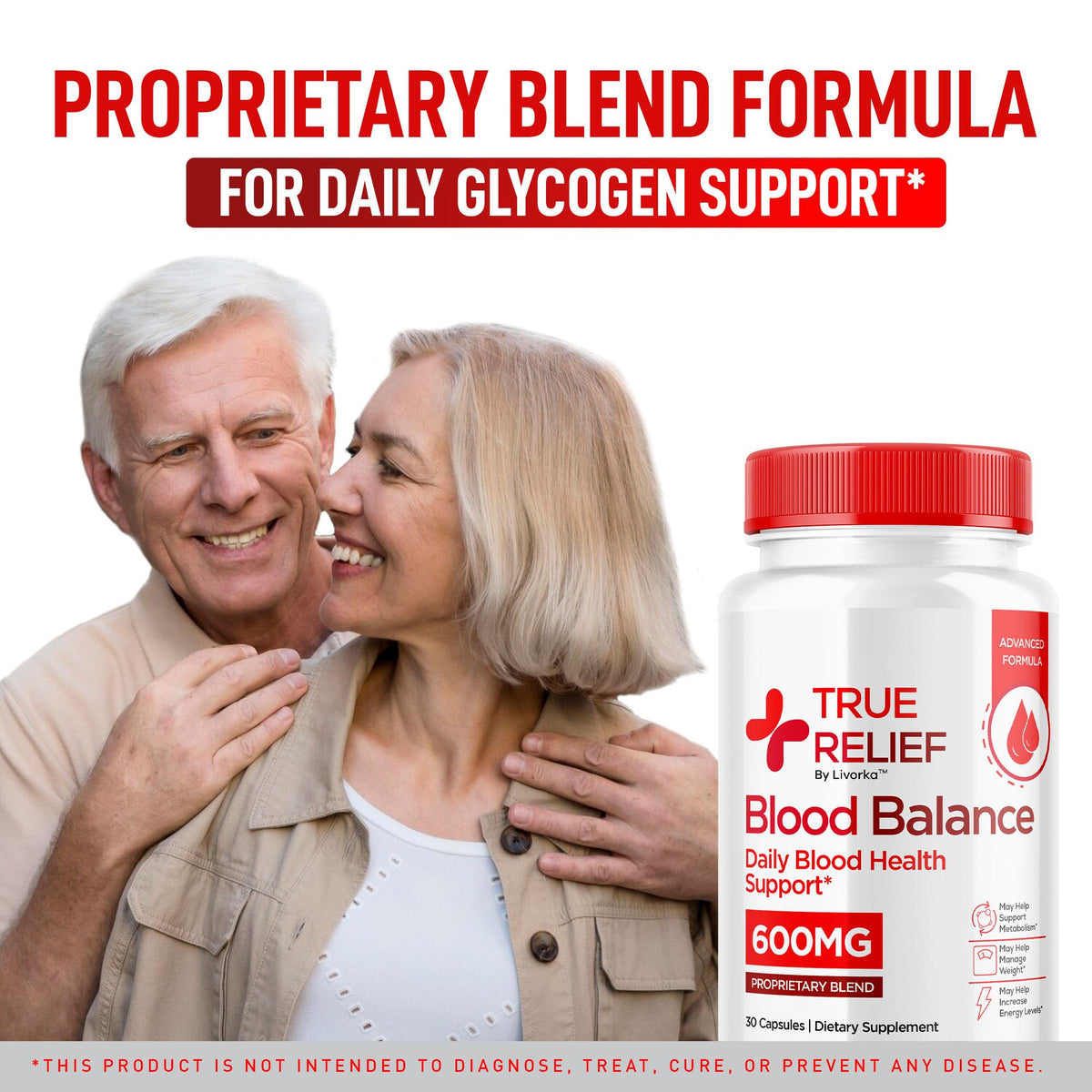 True Relief Capsules | Official True Relief Supplement - Balance Support, 30 Capsules