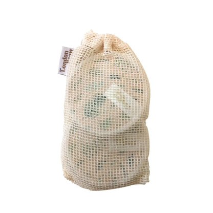 Bamboo Makeup Pads including Storage Jar