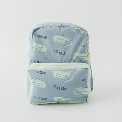 Captain Croc Kids Backpack, Hand-Embroidered