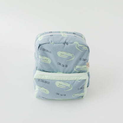 Captain Croc Kids Backpack, Hand-Embroidered