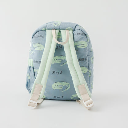 Captain Croc Kids Backpack, Hand-Embroidered
