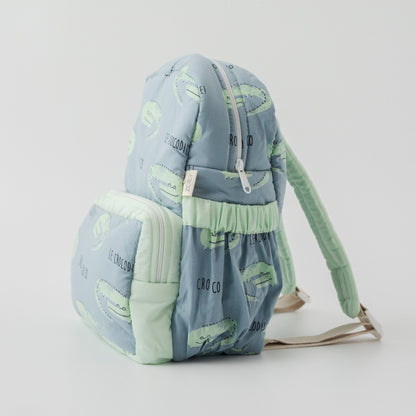 Captain Croc Kids Backpack, Hand-Embroidered
