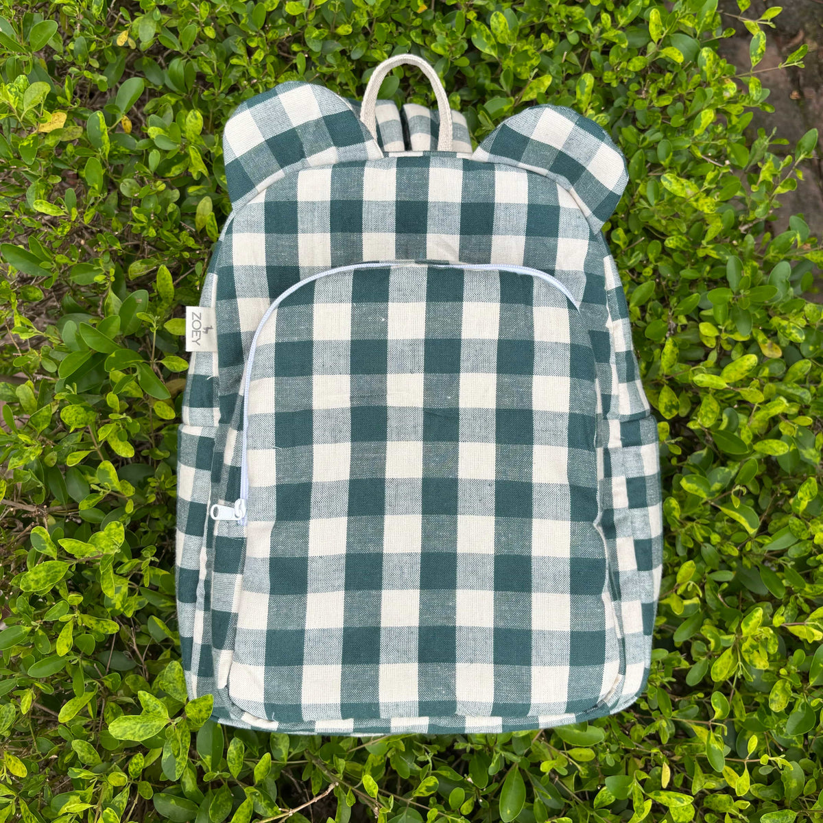 Checkaroo Kids Backpack - GREEN