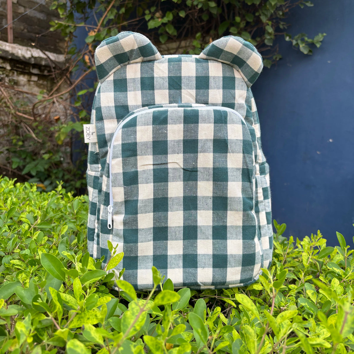 Checkaroo Kids Backpack - GREEN