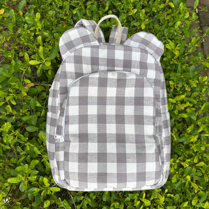Checkaroo Kids Backpack - GREY