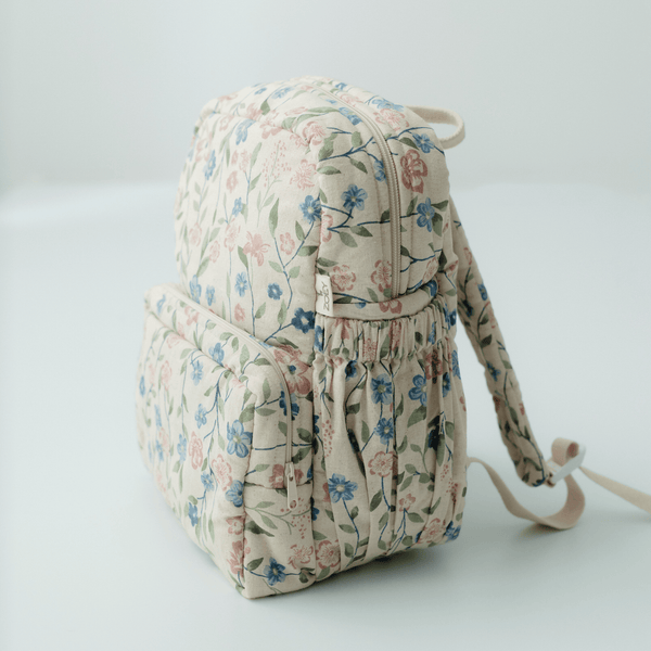 Handcrafted Flora Trail Kids Backpack