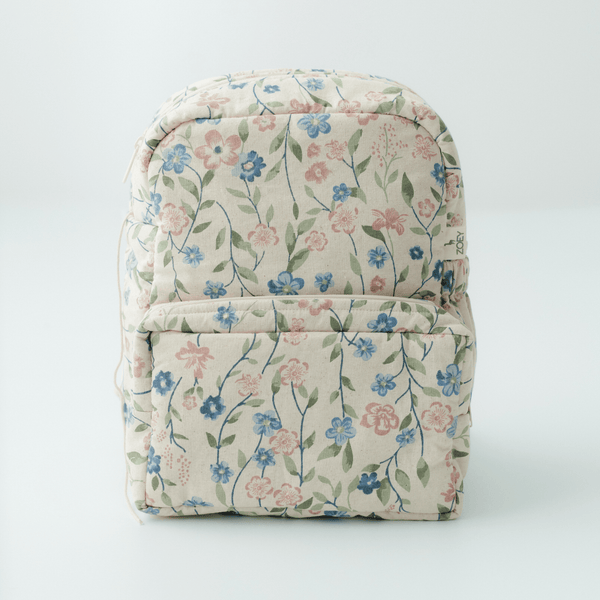 Handcrafted Flora Trail Kids Backpack