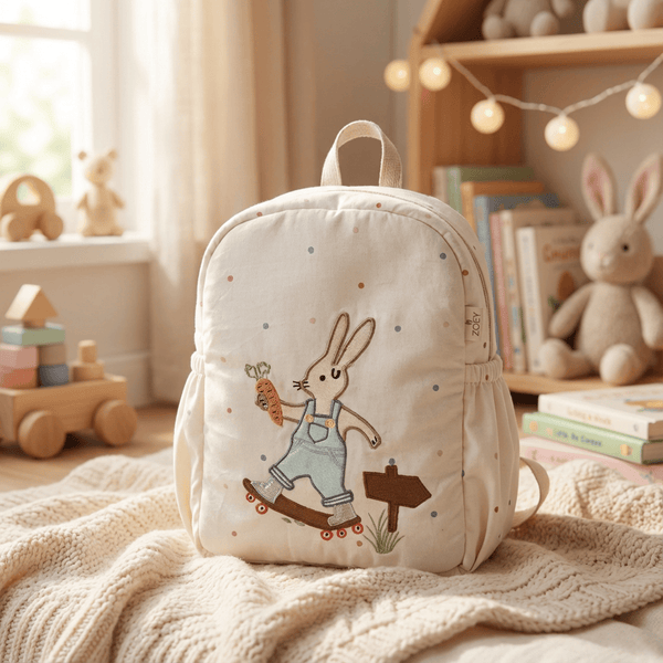 Handcrafted Hoppy Trails Kids Backpack