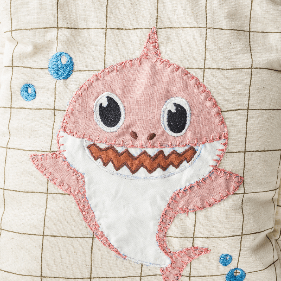 Pink Shark do do Kids Backpack