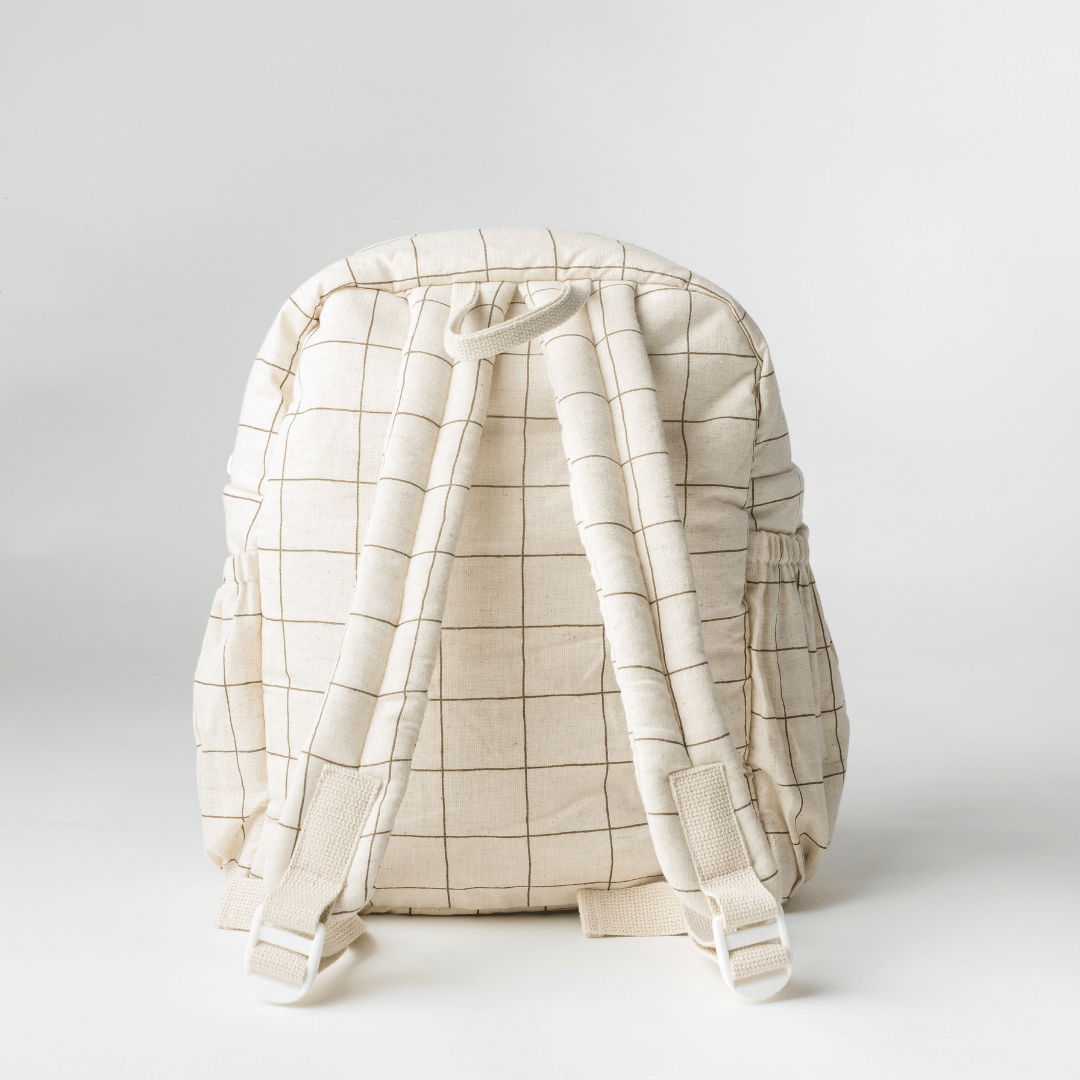Playful Freddie Kids Backpack, Hand-Embroidered