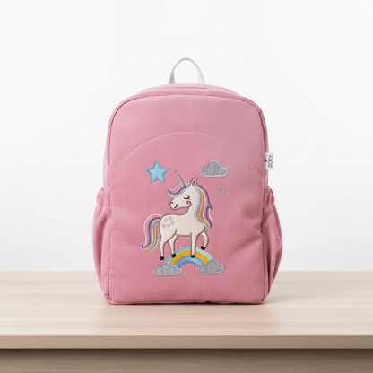 Handcrafted Unicorn Charm Corduroy Bag