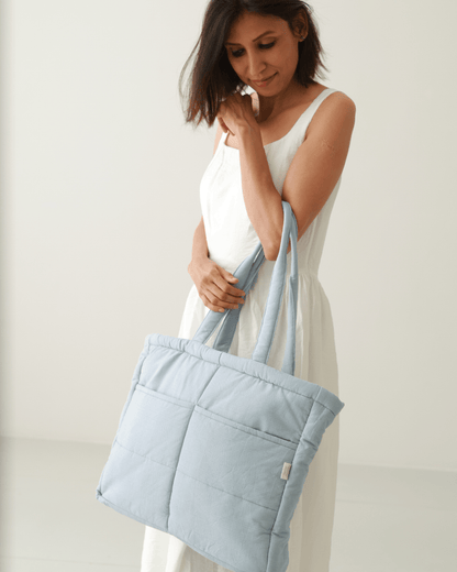Frost Tote Nappy Bag (100% Cotton)