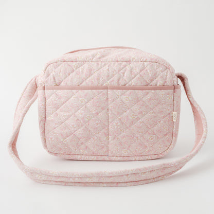 Sakura Blossom Nappy Bag (100% Cotton with diamond Quilting)